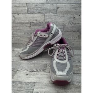 Orthofeet BioFit Shoes Womens Size 11.5 X-Wide Gray Pink Walking Comfort 973 2E
